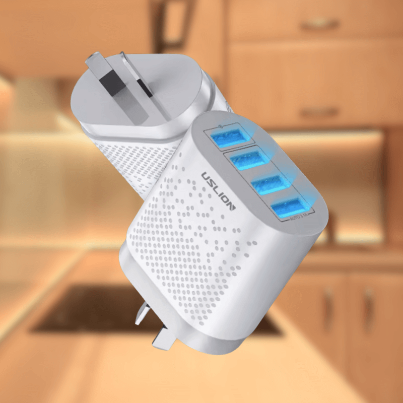 JustCurious™ Multi-Port USB Charging Adapter