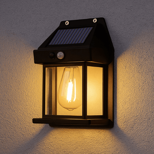 JustCurious™ Solar Wall Lantern